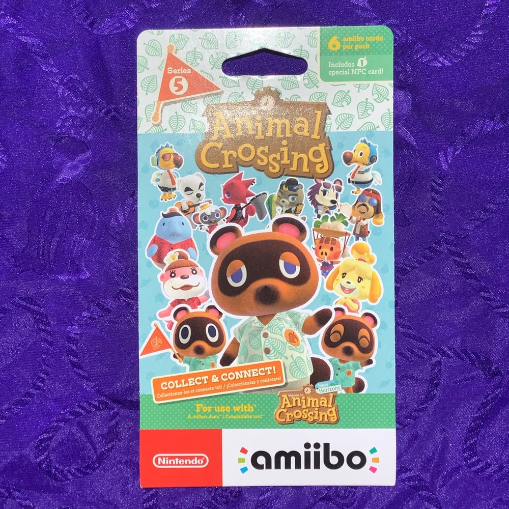 Nintendo Animal Crossing Amiibo Card Pack